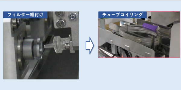 輸液セット組立ライン