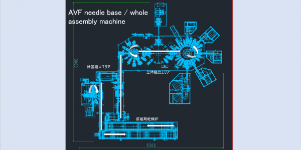 Blood circuit related assembly machine