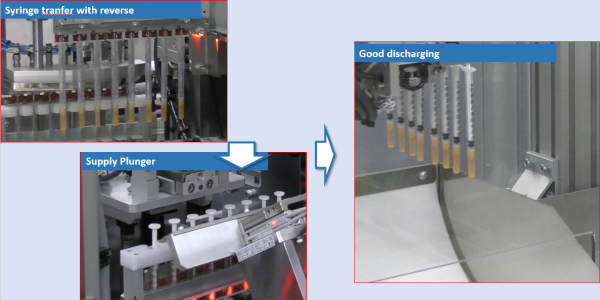 Syringe , Needle assembly machine