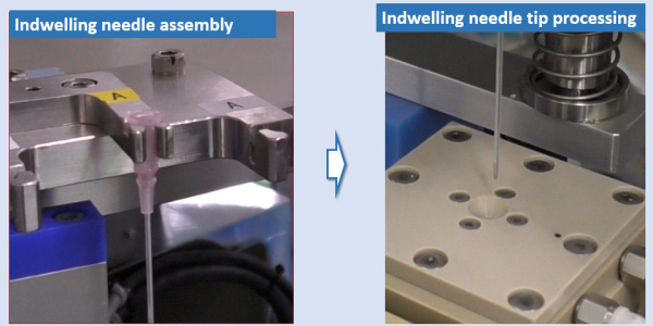 Indwelling needle